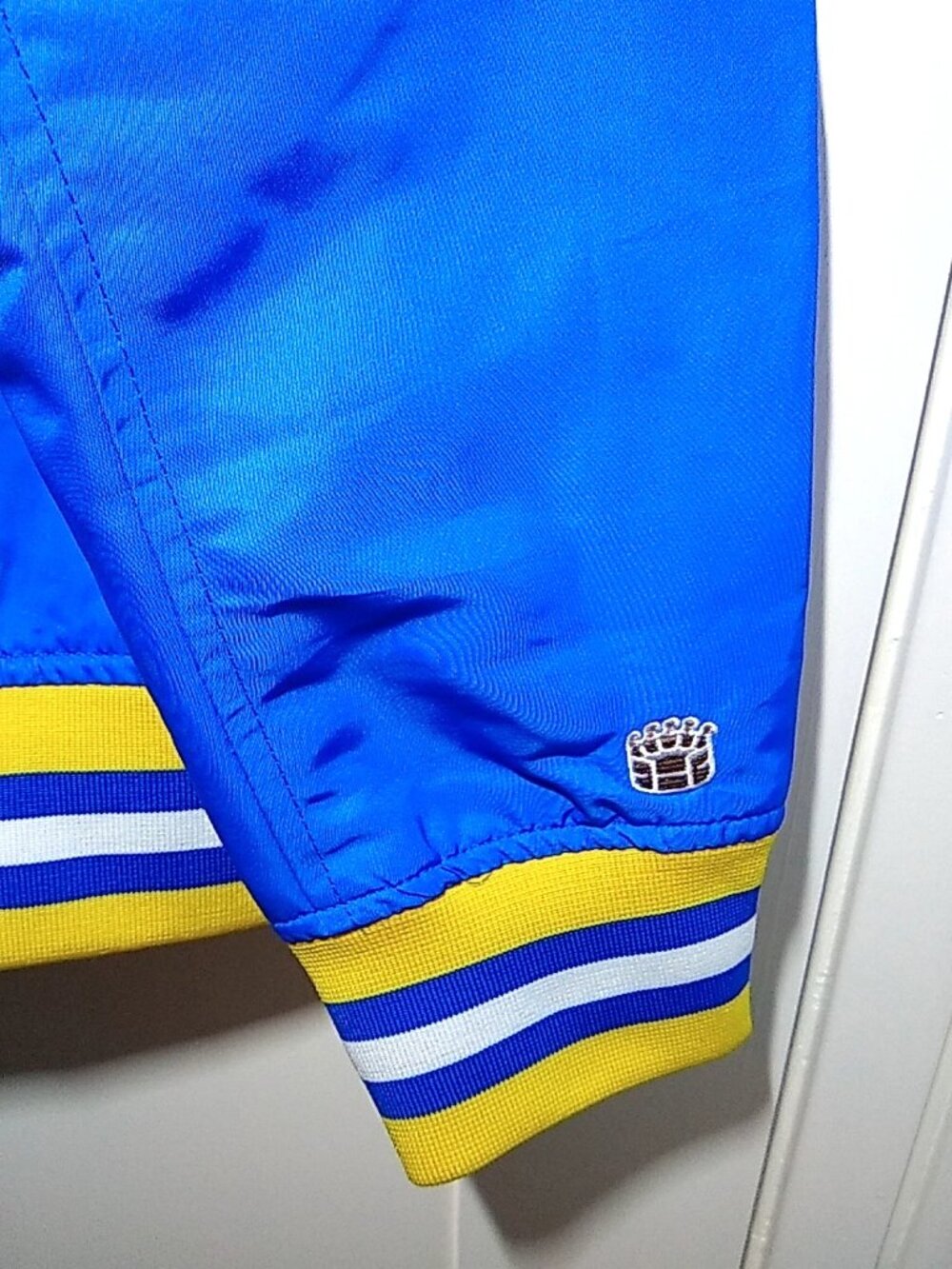 UCLA Vintage Joe Bruin Retro Bomber Jacket Mens Size Large Embroidered NWT - Picture 14 of 15